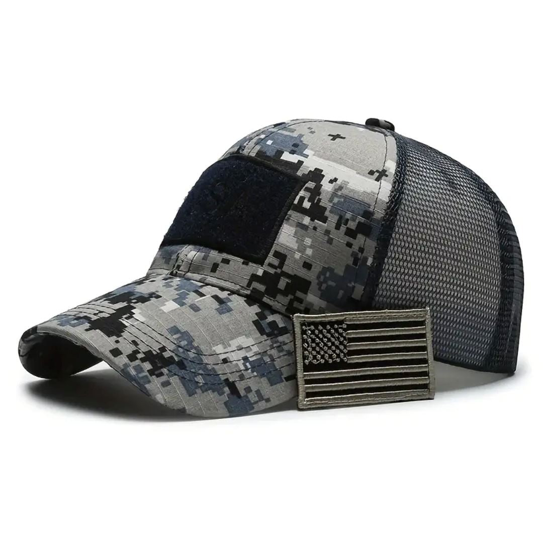 American Flag Camo Adjustable Hat American Flag Camo Adjustable Hat | GA Wovany 