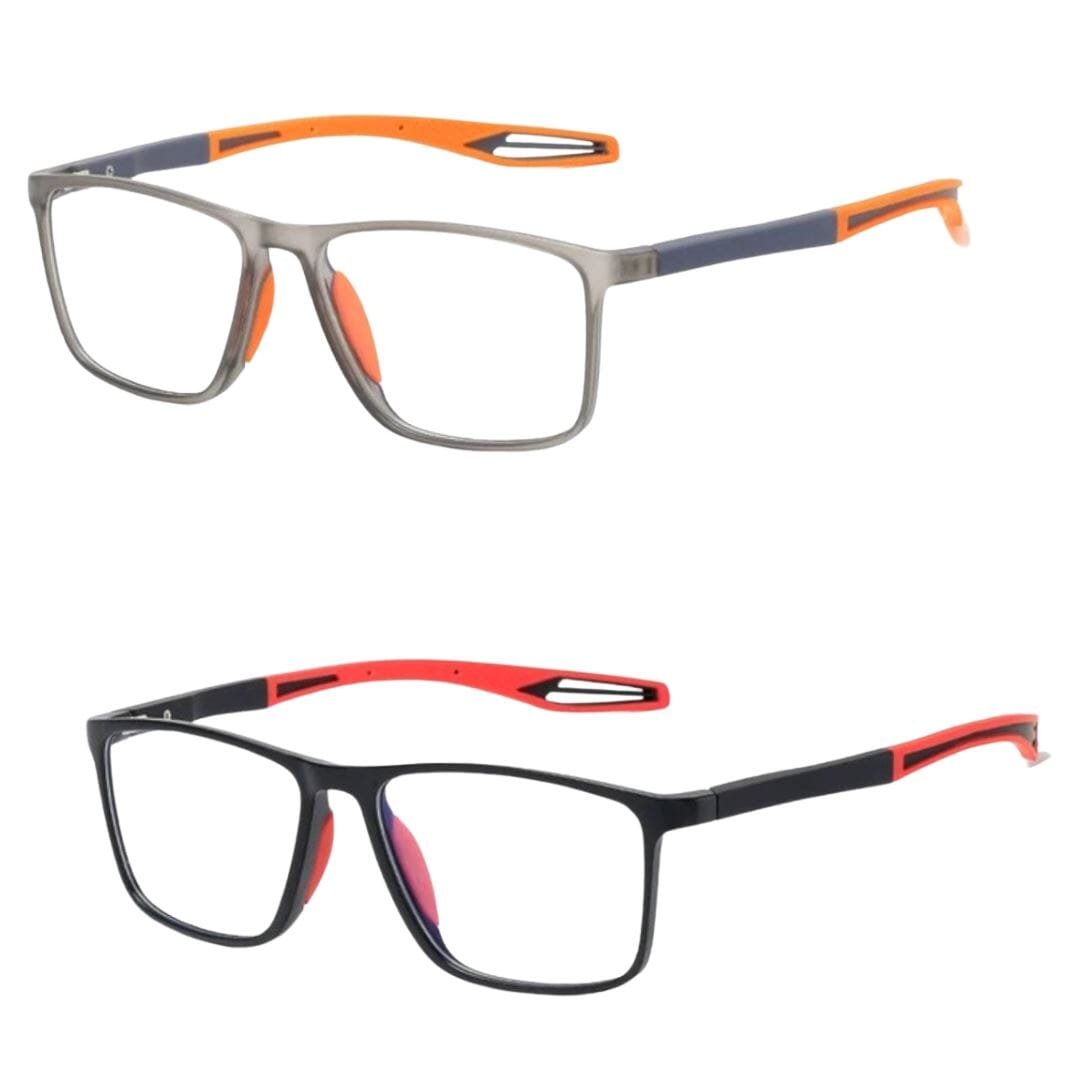 Lunettes Intelligente UltraLégère | Achetez 1 Obtenez 2 Lunettes Intelligente Ultra-Légère | Achetez 1 Obtenez 2 Wovany 1 Orange + 1 Rouge 