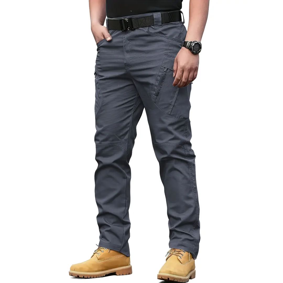 Men's Casual Long Trousers Cargo Pants Men's Casual Long Trousers Cargo Pants | GA Wovany Gray 30 