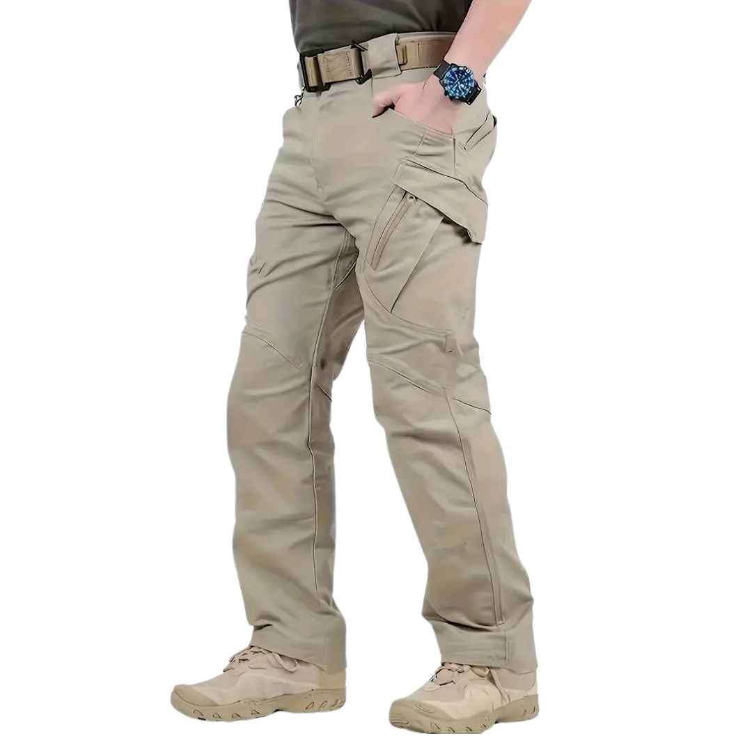 Men's Casual Long Trousers Cargo Pants Men's Casual Long Trousers Cargo Pants | GA Wovany Khaki 30 