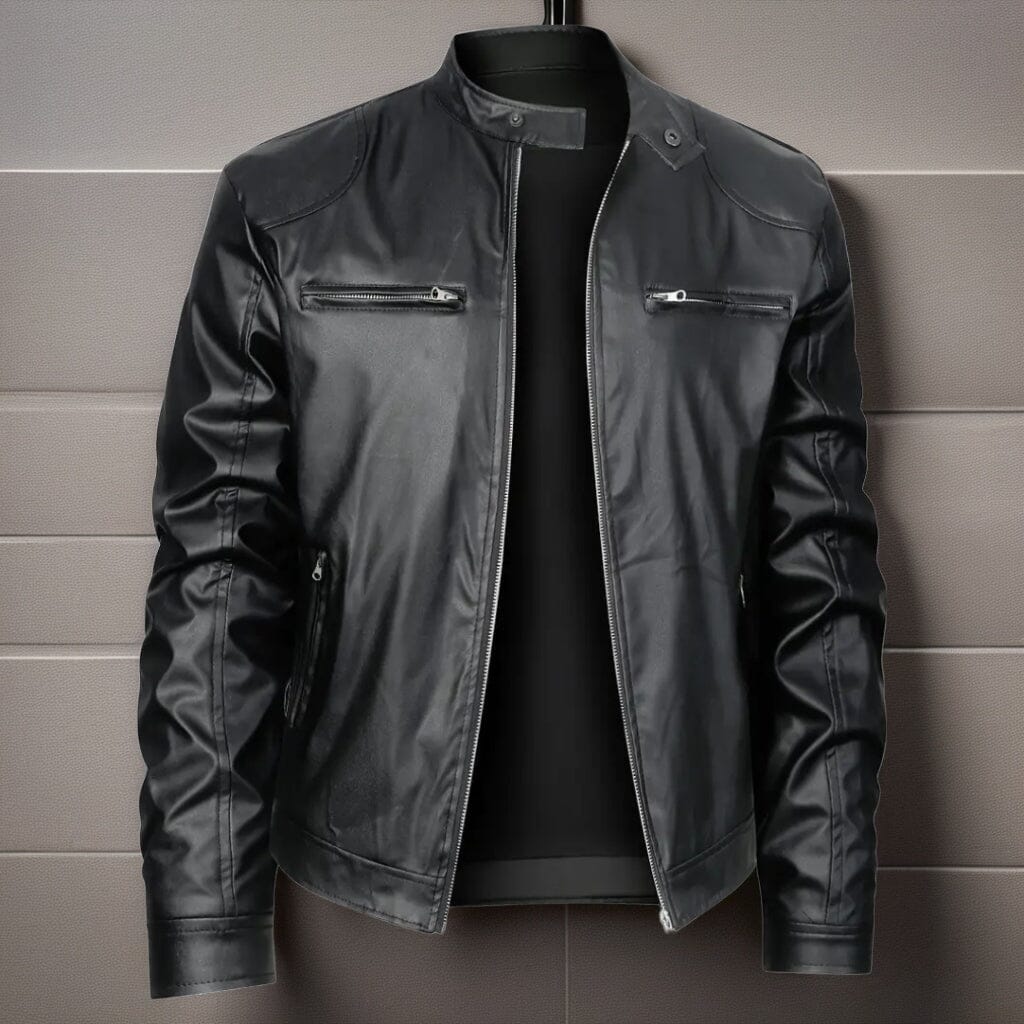 Men's leather Jacket Wovany 