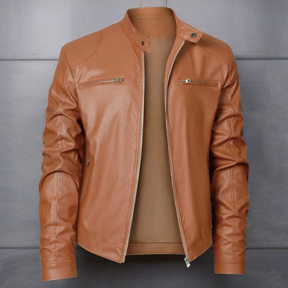 Men's leather Jacket Wovany 