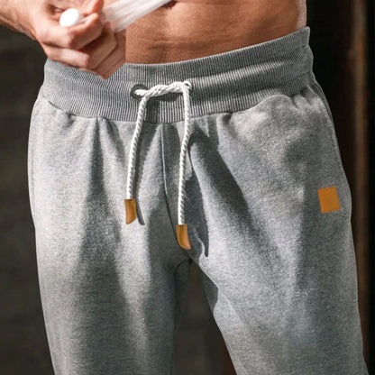 Men's Solid Color Drawstring Waist Sweatpants Men's Solid Color Drawstring Waist Sweatpants Wovany 