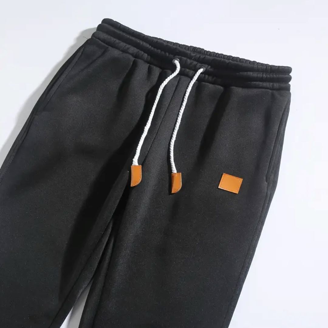 Men's Solid Color Drawstring Waist Sweatpants Men's Solid Color Drawstring Waist Sweatpants Wovany 